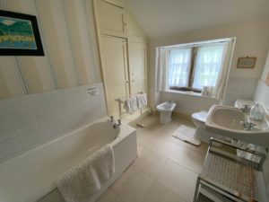 Bathroom at Chapel Cottage - Lee Bay